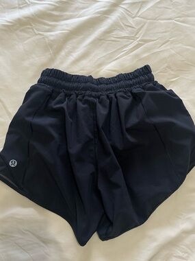 lululemon athletica Black Athletic Shorts with Logo
